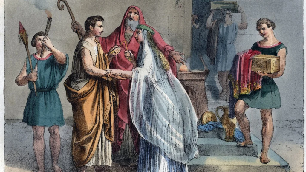 Pourquoi l'Empire Romain Privilégiait les Mariages Sans Amour