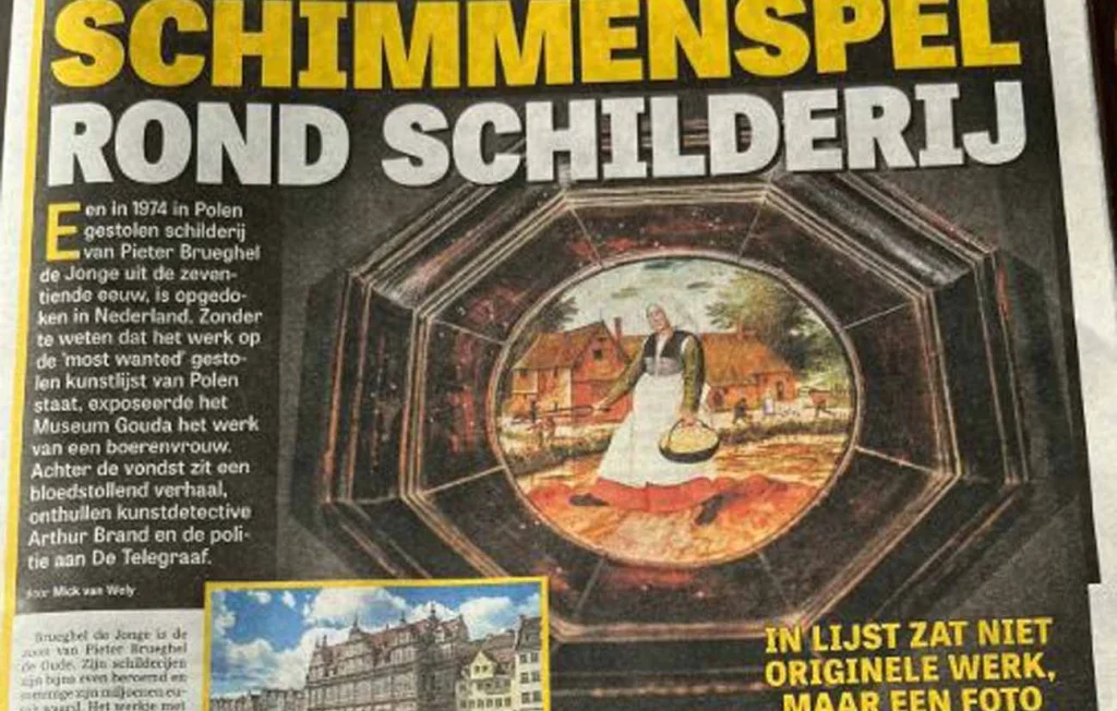 Un tableau de Brueghel volé en Pologne refait surface aux Pays-Bas