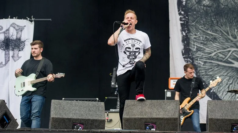 Architects performing at Download Festival in 2013