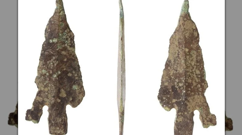 Pointes de flèches de l'âge du bronze