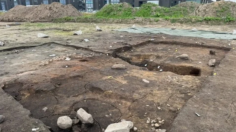 Site de fouilles à Løsning Søndermark