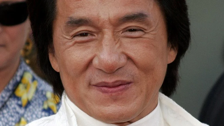 Jackie Chan en gros plan