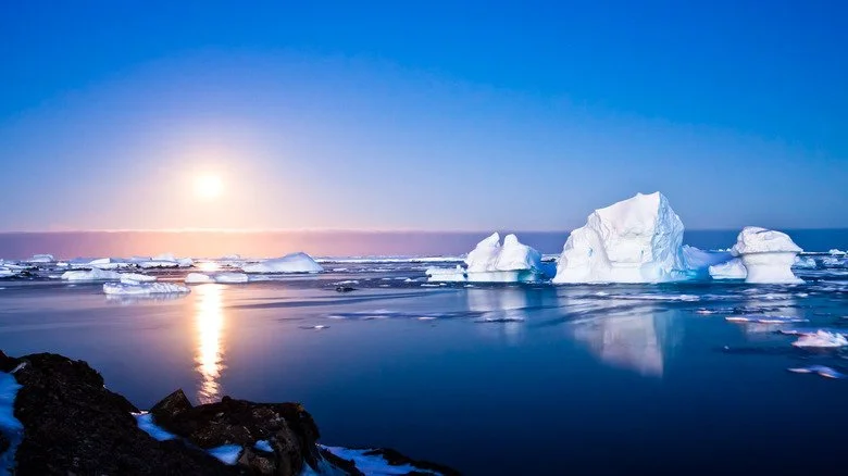 Fonte des glaces en Antarctique
