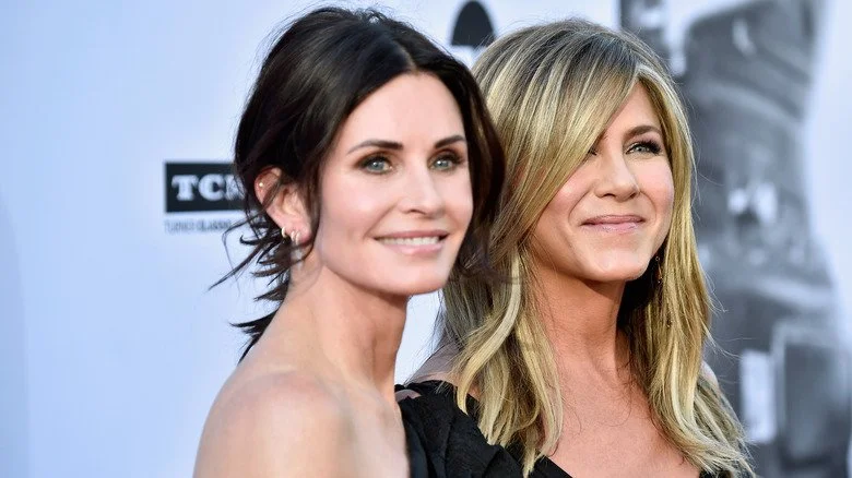 Courteney Cox et Jennifer Aniston