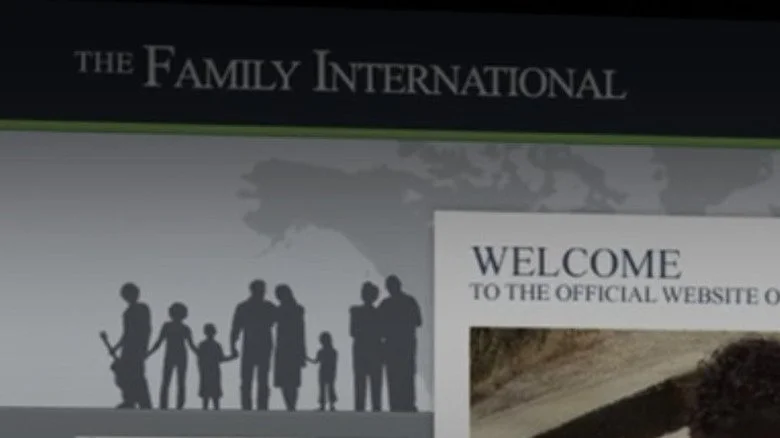 Page d'accueil du site de la Famille Internationale