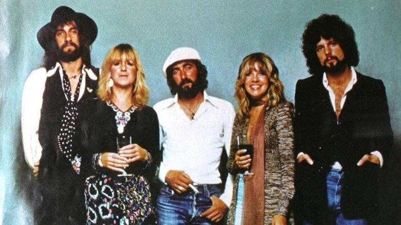 Fleetwood Mac posant pour un magazine