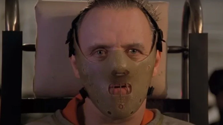 Anthony Hopkins as Hannibal Lecter in Silence of the Lambs
