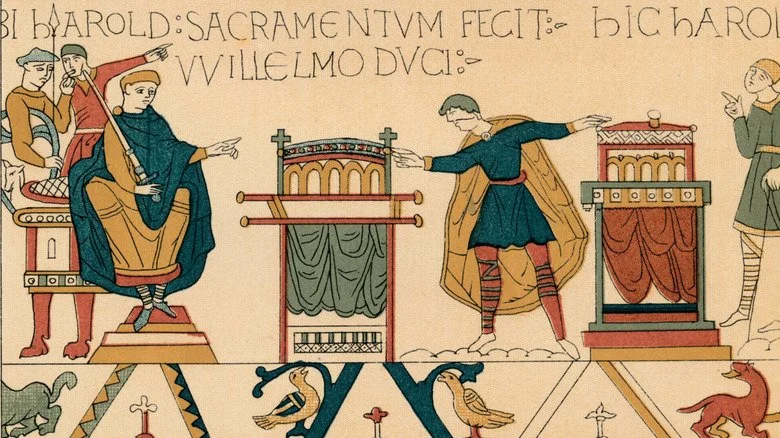 Tapisserie de Bayeux représentant Guillaume le Conquérant