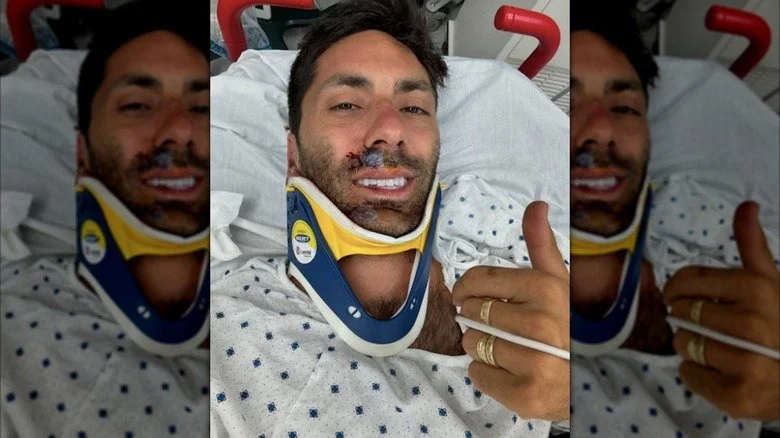 Nev Schulman après avoir cassé son cou