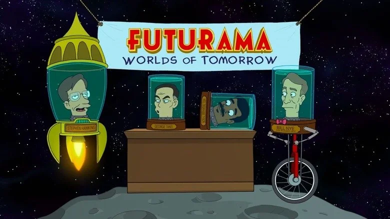 Still from Futurama: Worlds of Tomorrow