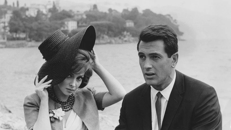 Gina Lollobrigida et Rock Hudson