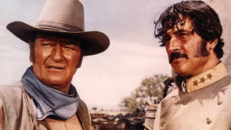 John Wayne et Rock Hudson