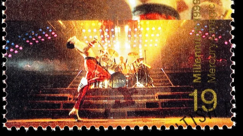 Timbre Royal Mail en hommage à Freddie Mercury