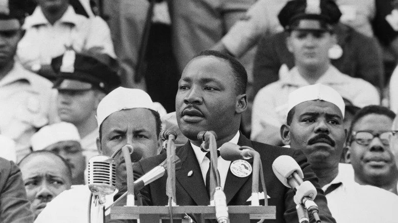 Martin Luther King Jr. lors du discours I Have a Dream en 1963