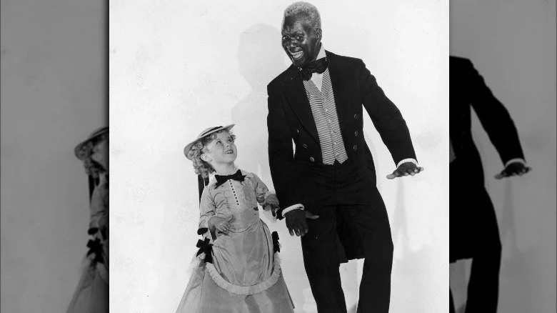 Shirley Temple et Bill Robinson dansent