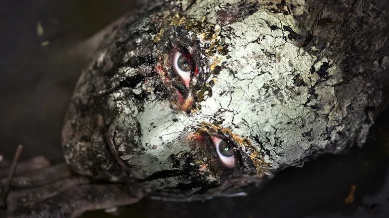 monstre terrifiant des marais