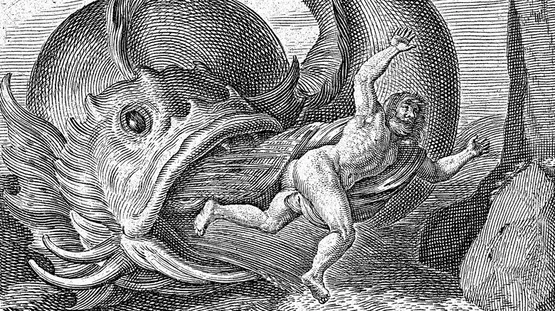 Jonas recraché par le poisson