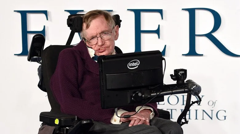 Stephen Hawking à un événement cinématographique