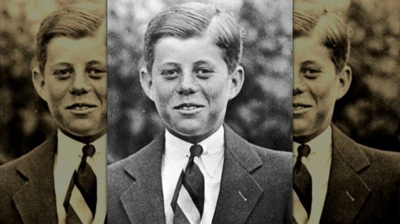 Portrait de John F. Kennedy à 10 ans
