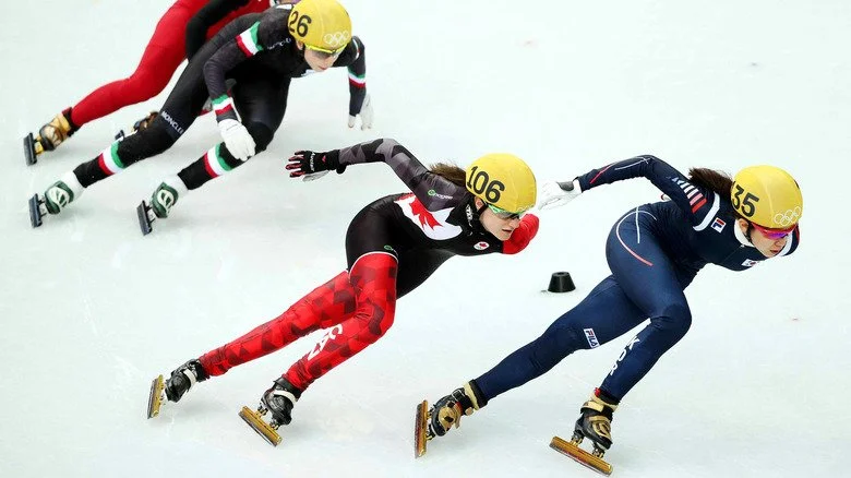 Patineuses de vitesse aux Olympiques