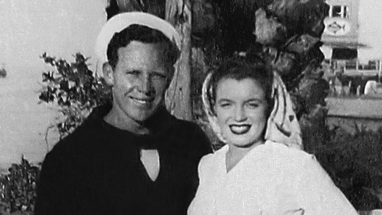 Mariage de James Dougherty et Norma Jean Baker en 1942