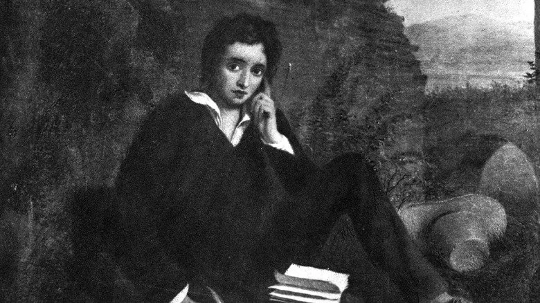 painting of Percy Shelley