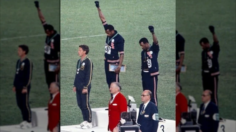 Salutation Black Power aux Jeux Olympiques de 1968