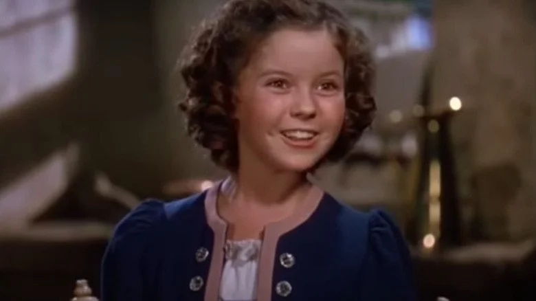 Shirley Temple souriante
