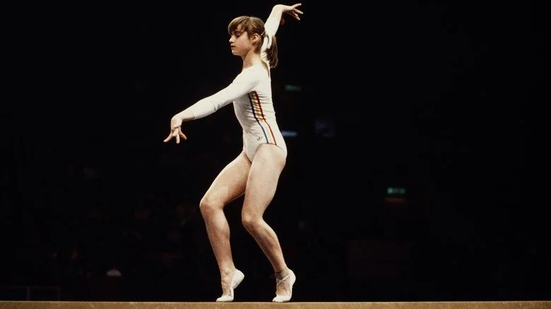 Nadia Comaneci aux Jeux Olympiques de 1976