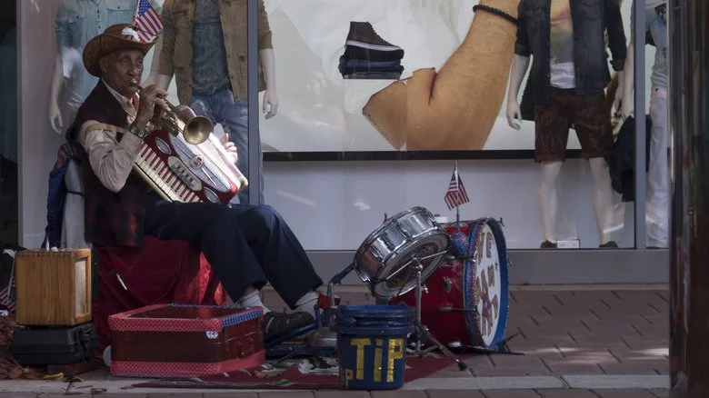 Artiste de rue à Miami