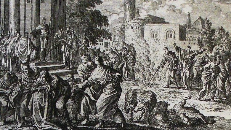 Illustration de la plaie des poux
