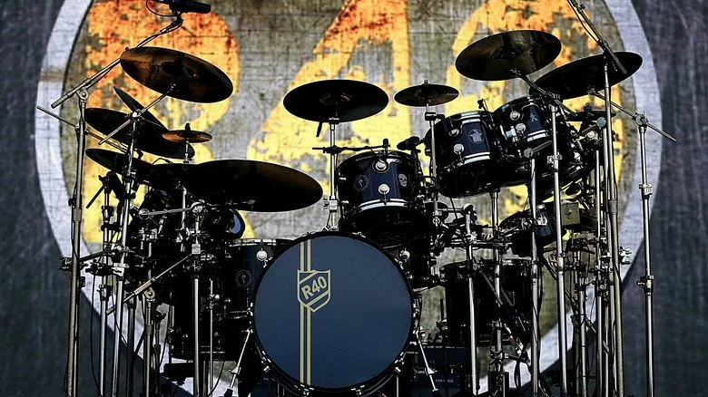 Kit de batterie de Neil Peart en 2015