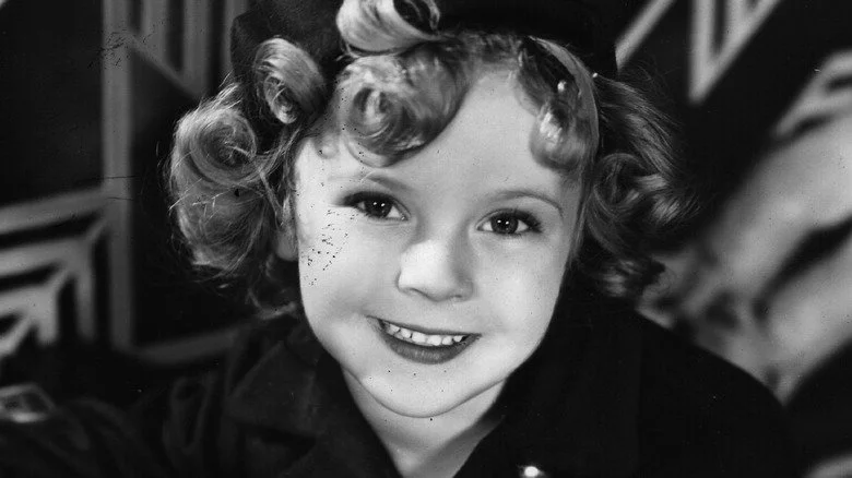 Shirley Temple souriante