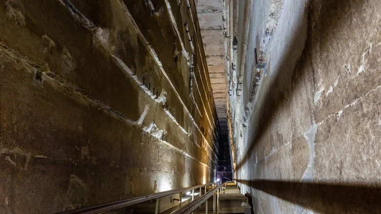 Puits de la chambre du roi dans la Grande Pyramide