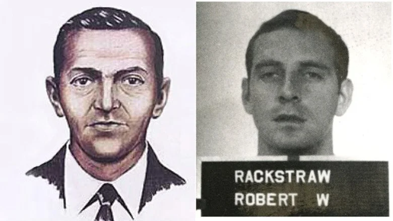 Comparaison de D.B. Cooper et Robert Rackstraw