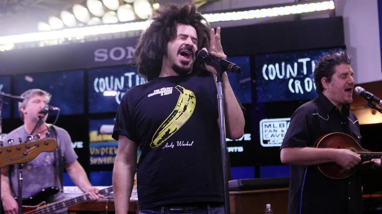 Adam Duritz et Counting Crows en performance