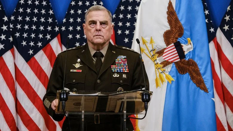 General Mark Milley speaking to EU