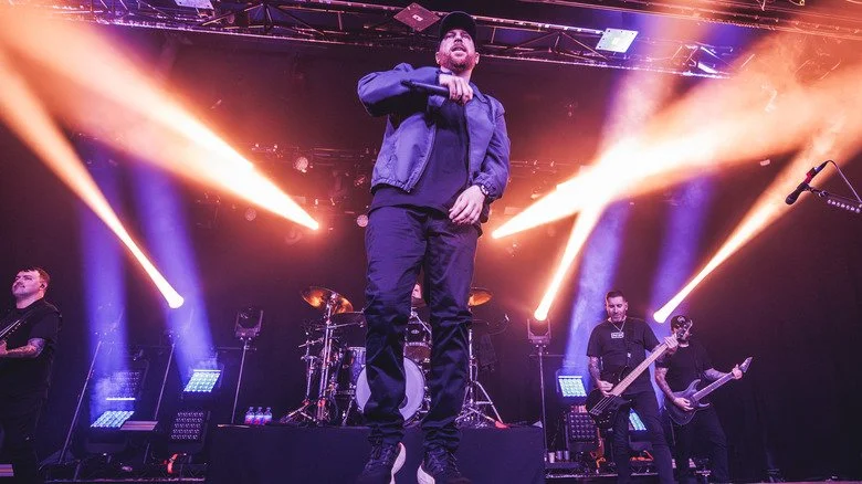 The Ghost Inside se produisant sur scène à Madrid, Espagne en 2024