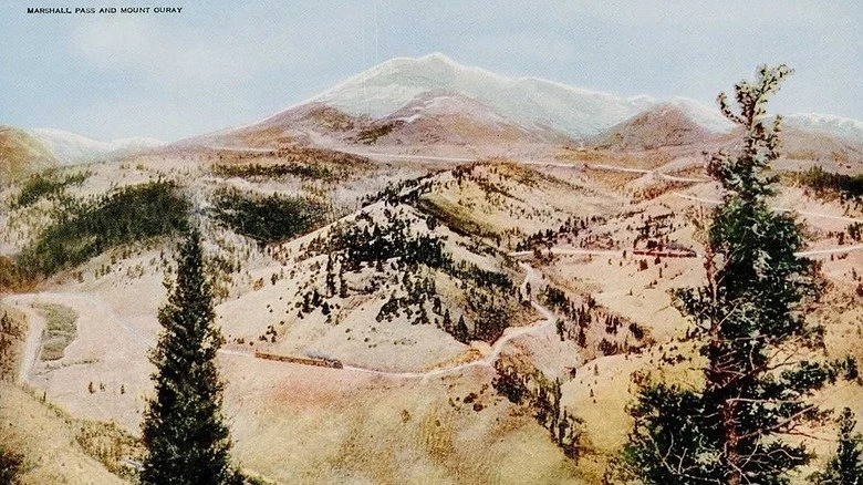 Carte postale de Marshall Pass, Colorado