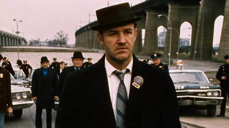 Gene Hackman dans une scène de The French Connection