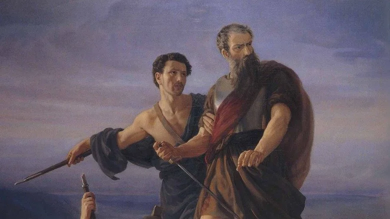 Peinture de Saül, roi d'Israël