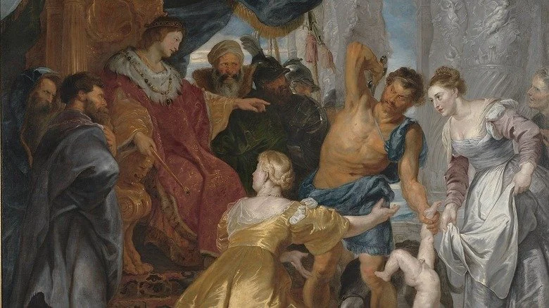 Jugement de Salomon, peinture de Peter Paul Rubens
