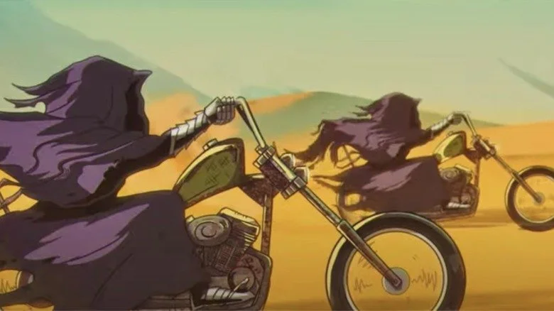 Grim Reapers on Motorcycles