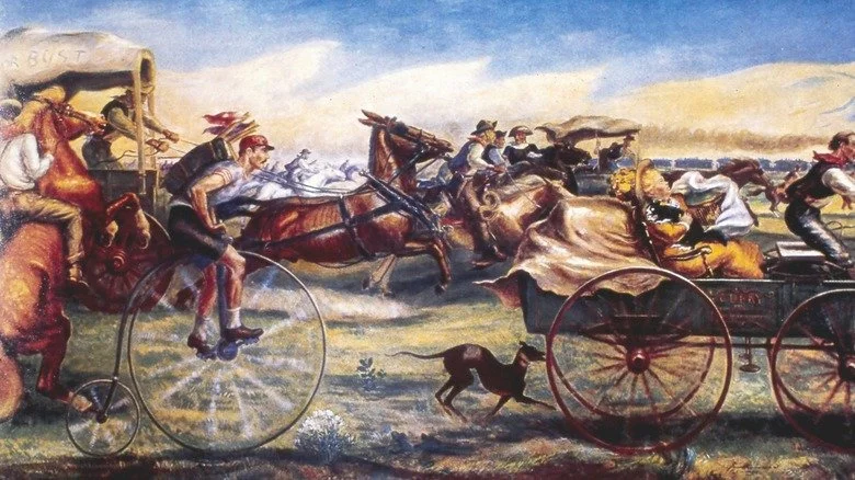 Ruée vers l'Oklahoma en 1889