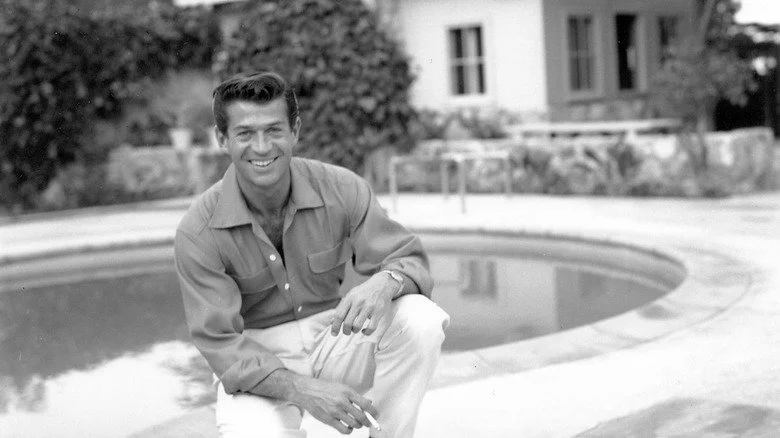 Photo de George Nader, qui a hérité de la succession de Rock Hudson