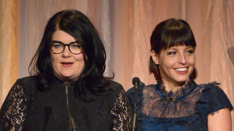 Karen Kilgariff et Georgia Hardstark sur scène par Charley Gallay/Getty Images