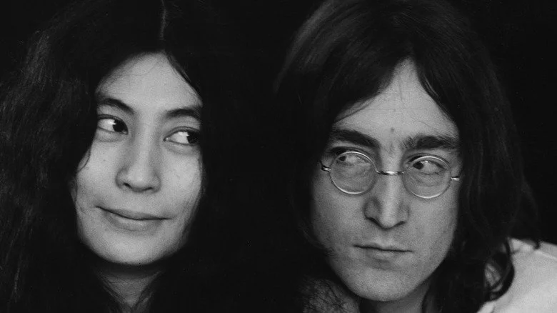 Yoko Ono avec John Lennon