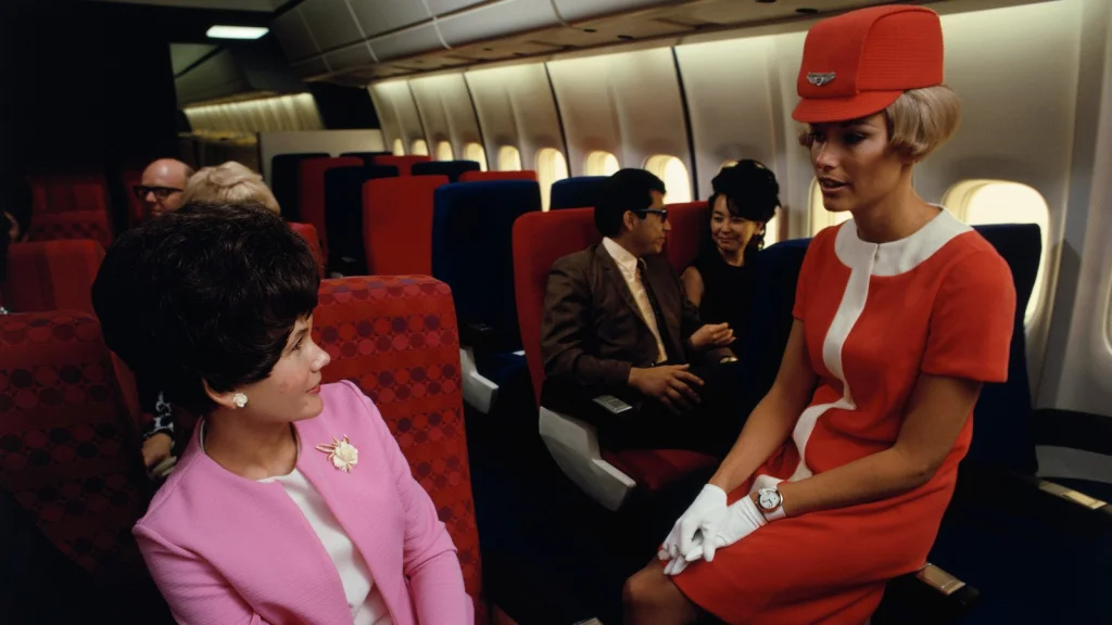 5 choses étranges à faire dans les avions autrefois