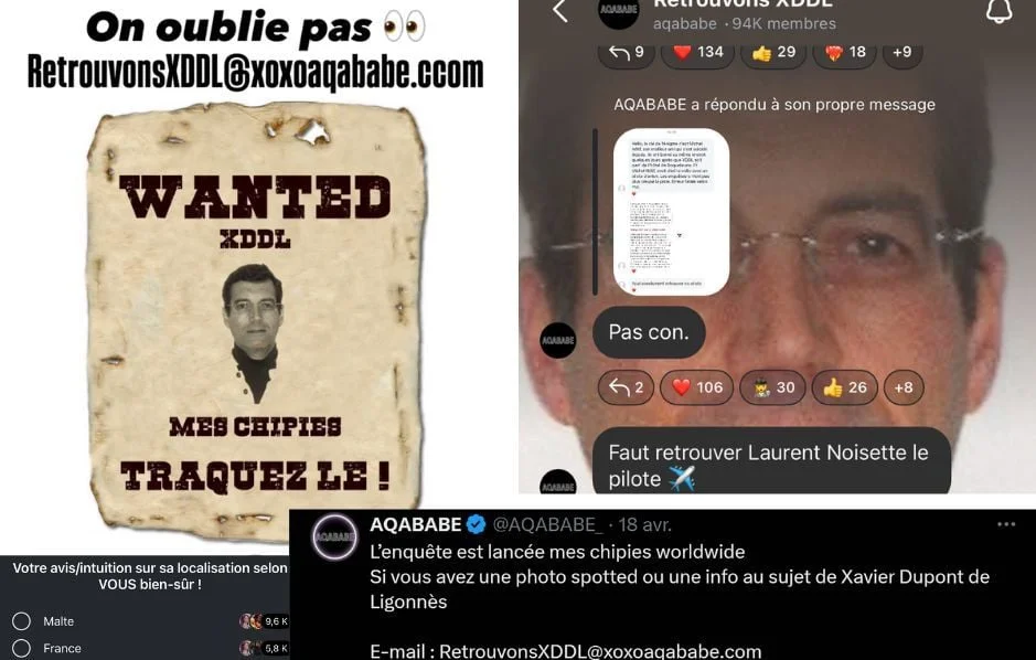 Aqababe enquête sur la disparition de Xavier Dupont de Ligonnès
