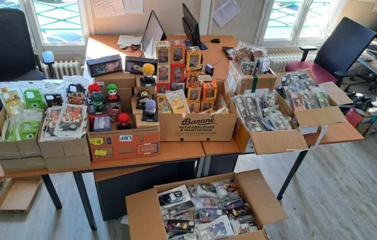 Brest : Saisie de 1.000 produits contrefaits dans un magasin